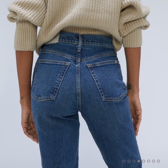 Everlane the high rise cheeky straight jean - Picture 3 of 15